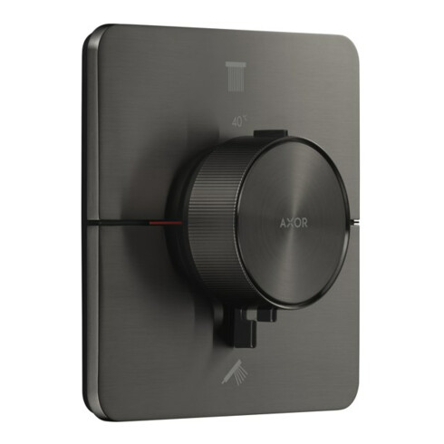 hansgrohe Thermostat Axor ShowerSelect ID encastré, 2 sorties, softsqua, bleu brossé vc