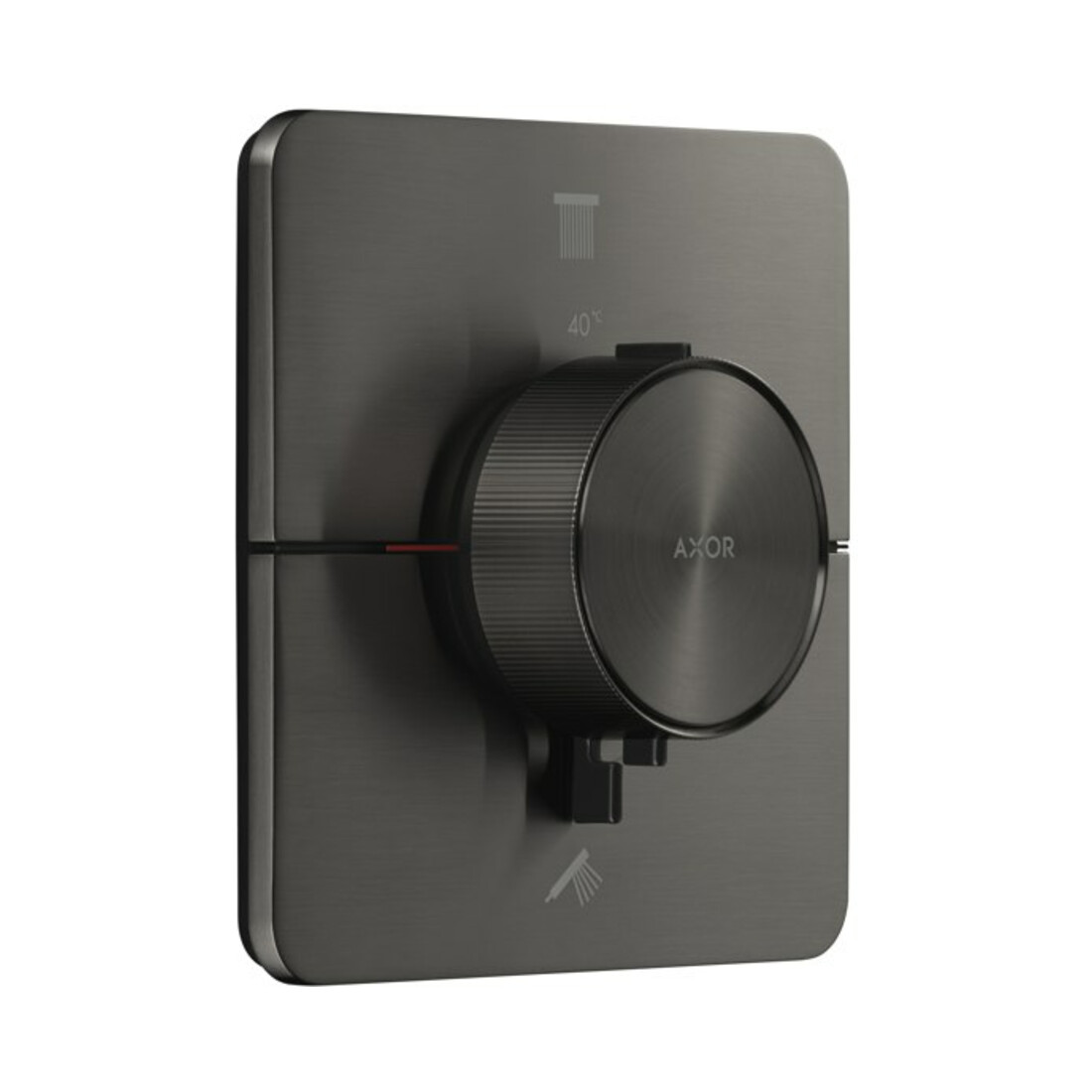hansgrohe Thermostat Axor ShowerSelect ID encastré, 2 sorties, softsqua, bleu brossé vc
