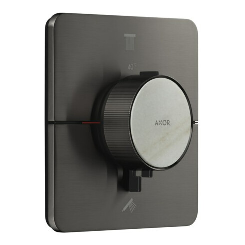 hansgrohe Thermostat Axor ShowerSelect ID encastré, 2 sorties, softsqua, bleu brossé vc