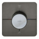 hansgrohe Thermostat Axor ShowerSelect ID encastré, 2 sorties, softsqua, bleu brossé vc-5