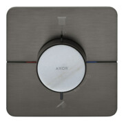 hansgrohe Thermostat Axor ShowerSelect ID encastré, 2 sorties, softsqua, bleu brossé vc-5