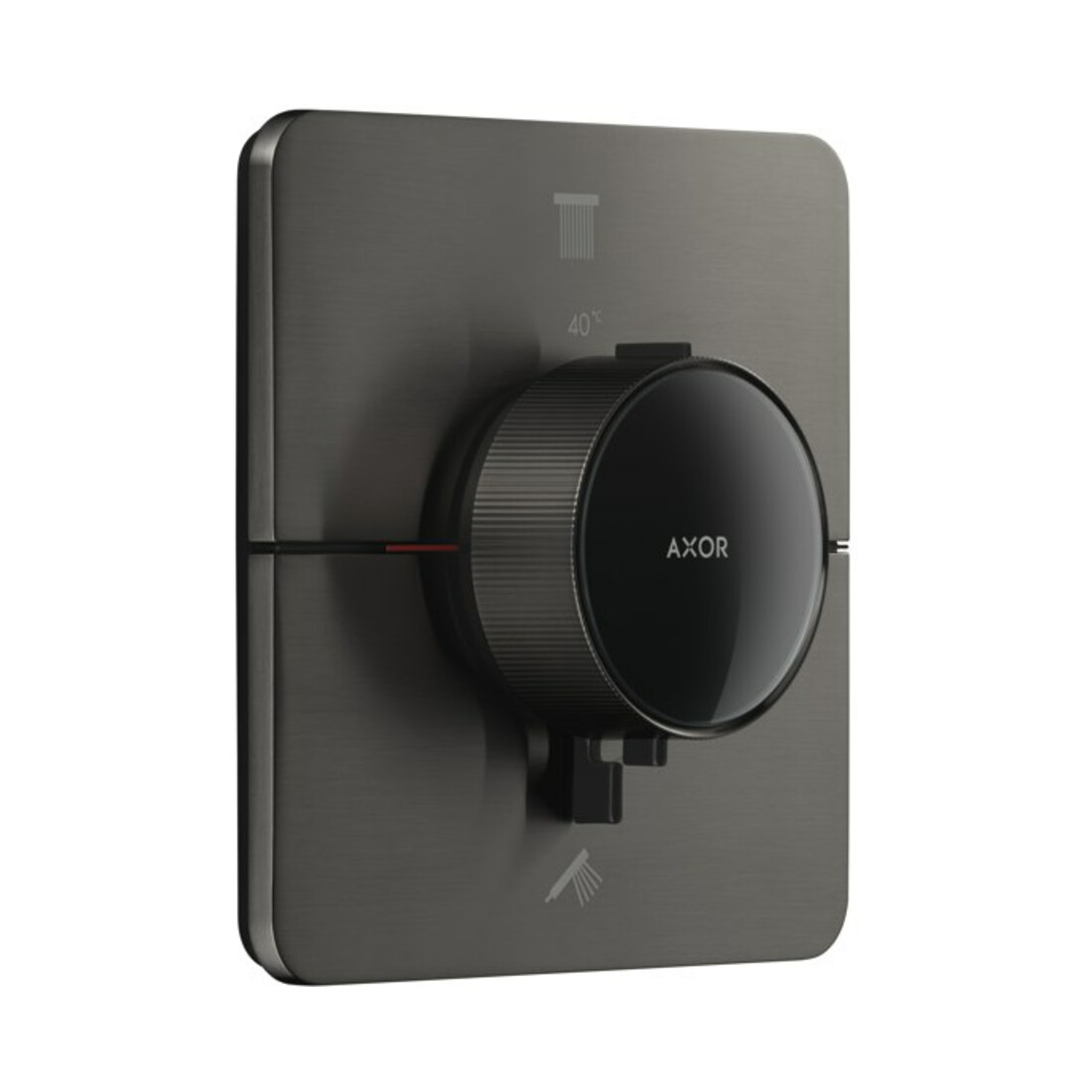 hansgrohe Thermostat Axor ShowerSelect ID encastré, 2 sorties, softsqua, bleu brossé vc