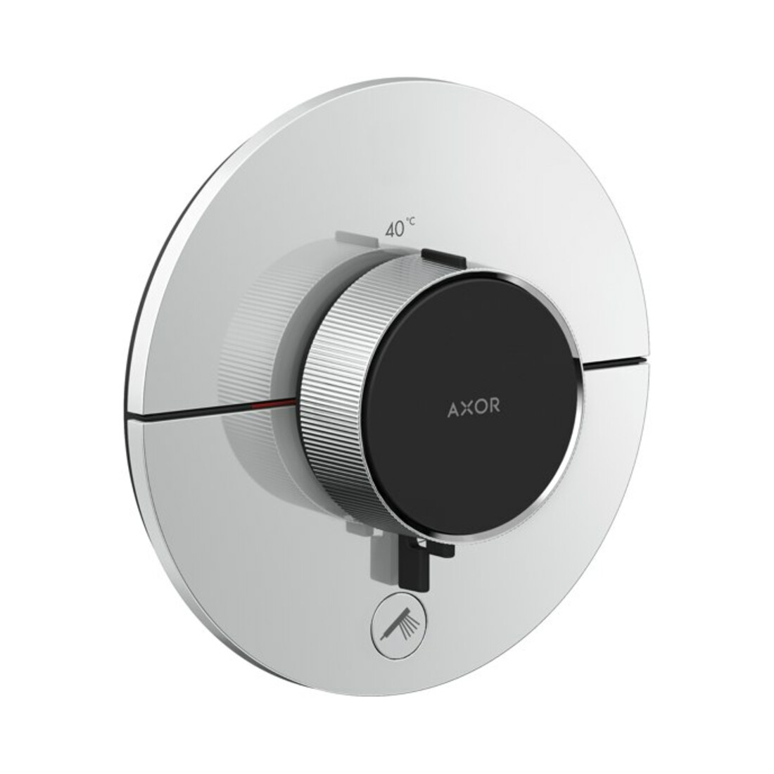 hansgrohe Thermostat Axor ShowerSelect ID HF UP, 1 voie, sortie supplémentaire, rond, bronze brossé