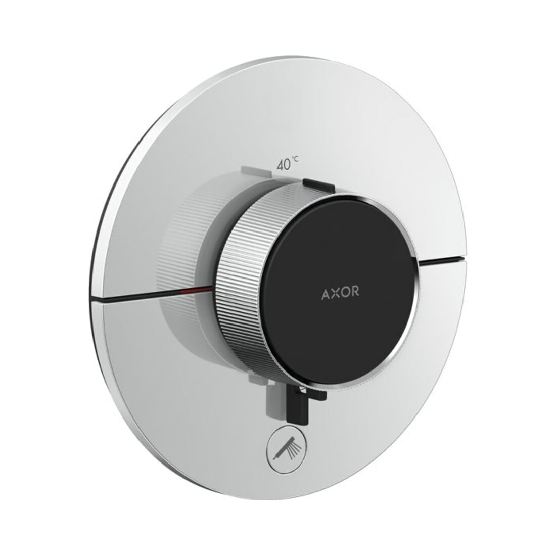 hansgrohe Thermostat Axor ShowerSelect ID HF UP, f 1 Verbr., zus. Abg., rd, Mattweiß