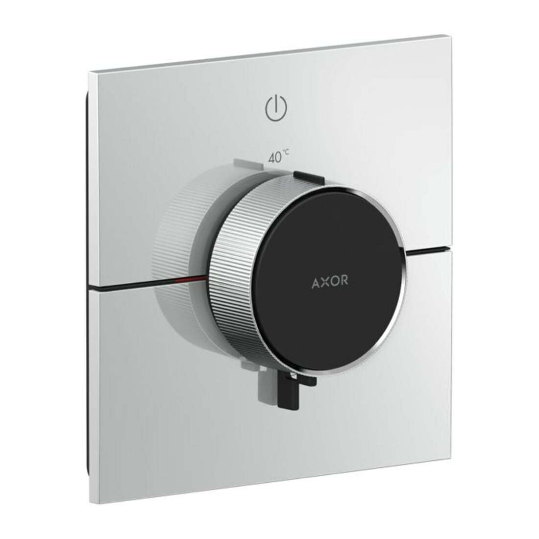 hansgrohe Thermostat Axor ShowerSelect ID UP, f 1 Verbr., eck., brush. bla Chrome