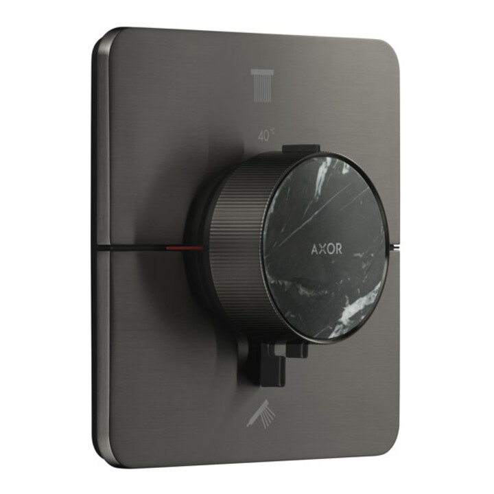 hansgrohe Thermostat Axor ShowerSelect ID UP, f 2 Verbr., softsqua, brush. bla vc