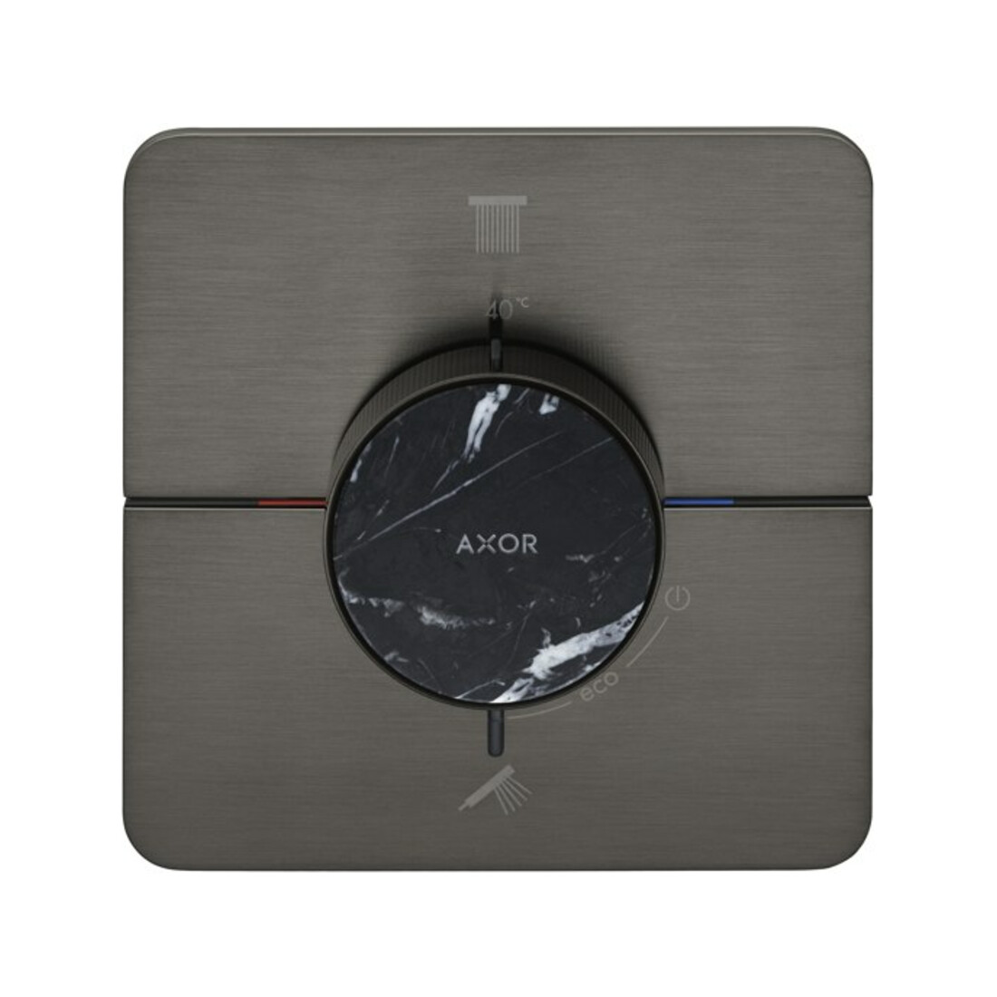 hansgrohe Thermostat Axor ShowerSelect ID UP, f 2 Verbr., softsqua, brush. bla vc