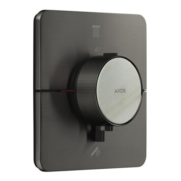 hansgrohe Thermostat Axor ShowerSelect ID UP, f 2 Verbr., softsqua, brush. bla vc