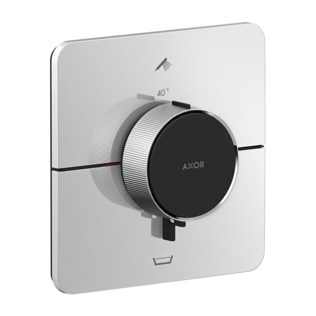 hansgrohe Thermostat Axor ShowerSelect ID UP, f 2 Verbr., softsqua, Brushed Bronze