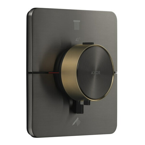 hansgrohe Thermostat Axor ShowerSelect ID UP, f 2 Verbr., softsqua, Brushed Bronze