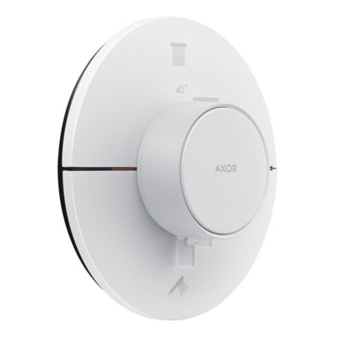 hansgrohe Thermostat Axor ShowerSelect ID UP, für 2 Verbraucher, rund, Mattweiß