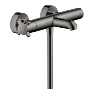 hansgrohe Thermostat de baignoire Axor Citterio E AP, sortie 177 mm, 2 voies, bleu poli vc