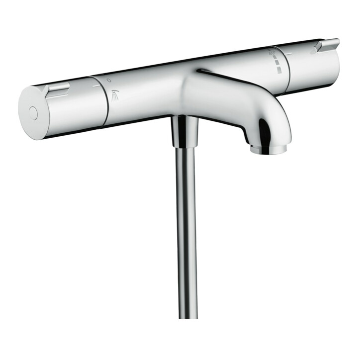 hansgrohe Thermostat de baignoire Ecostat 1001 CL 296x102mm, AP, 2 voies, sortie 182mm, chromé
