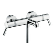 hansgrohe Thermostat de baignoire Ecostat Comf. Care AP, avec poignées extra longues, chrome