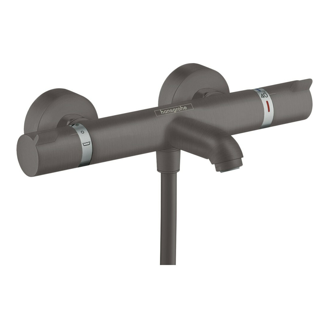 hansgrohe Thermostat de baignoire Ecostat Comfort 305x188mm, AP, 2 voies, A 177mm, b bleu vc