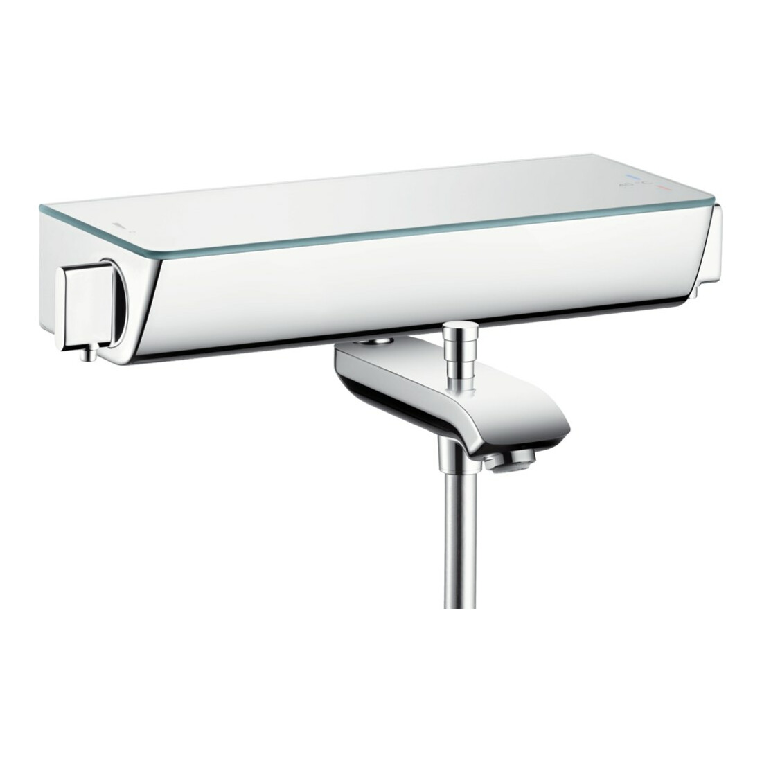 hansgrohe Thermostat de baignoire Ecostat Select AP, 2 sorties, saillie 193 mm, chrome