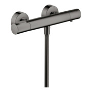 hansgrohe Thermostat de douche Axor Citterio M AP, 1 sortie, chrome noir poli