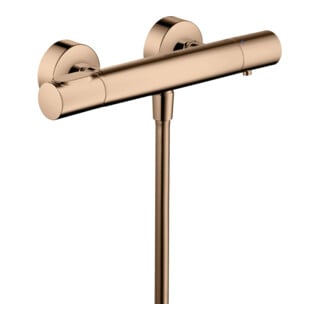 hansgrohe Thermostat de douche Axor Citterio M AP, 1 utilisateur, or rouge poli