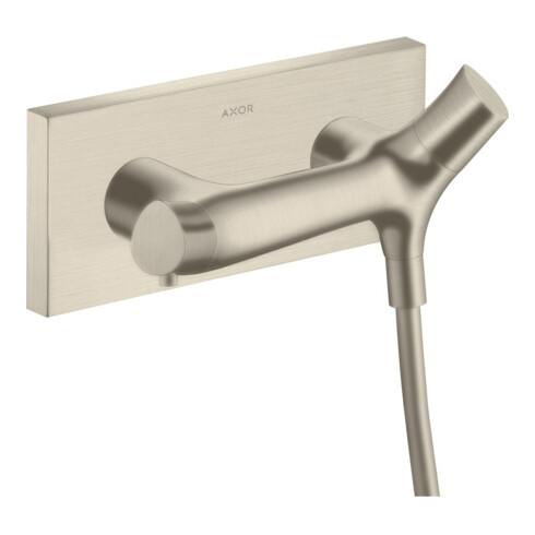 hansgrohe Thermostat de douche Axor Starck Organic AP, 1 sortie, nickel brossé