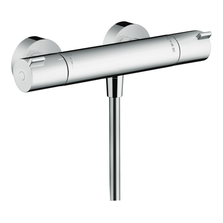 hansgrohe Thermostat de douche Ecostat 1001 CL 296x100mm, saillie, 1 sortie, chrome