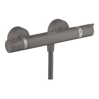 hansgrohe Thermostat de douche Ecostat Comfort 304x103mm, AP, 1 sortie, bleu brossé vc