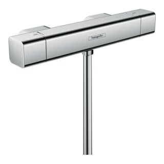 hansgrohe Thermostat de douche Ecostat E 306x96mm, saillie, 1 utilisateur, chrome