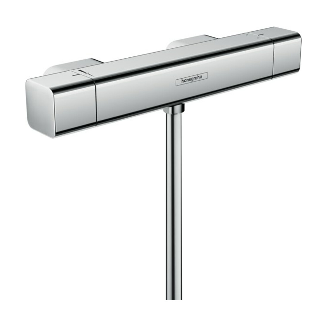 hansgrohe Thermostat de douche Ecostat E 306x96mm, saillie, 1 utilisateur, chrome