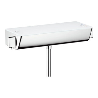 hansgrohe Thermostat de douche Ecostat Select AP, 1 sortie, blanc/chrome