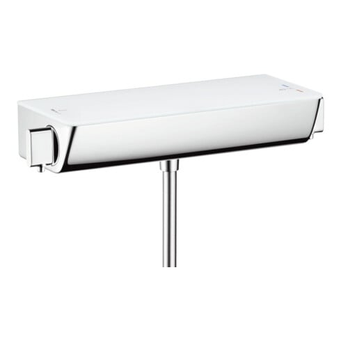 hansgrohe Thermostat de douche Ecostat Select AP, 1 sortie, blanc/chrome