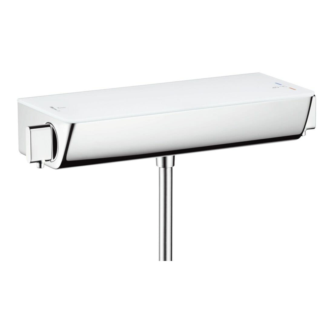 hansgrohe Thermostat de douche Ecostat Select AP, 1 sortie, blanc/chrome