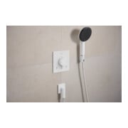 hansgrohe Thermostat Ecostat Comfort E encastré, 2 sorties, 24 l/min, blanc mat-4