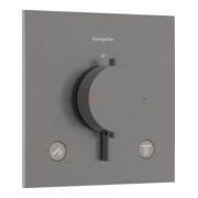 hansgrohe Thermostat Ecostat Comfort E encastré, 2 sorties, 24 l/min, bleu brossé-1