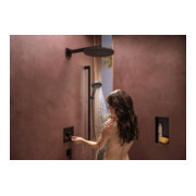 hansgrohe Thermostat Ecostat Comfort E encastré, 2 sorties, 24 l/min, noir mat-2