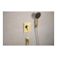 hansgrohe Thermostat Ecostat Comfort E encastré, 2 sorties, 24 l/min, or poli