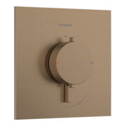 hansgrohe Thermostat Ecostat Comfort E encastré, 25,4 l/min, bronze brossé-1