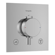 hansgrohe Thermostat Ecostat Comfort E encastré, pour 2 utilisateurs, 24 l/min, chrome-1