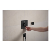 hansgrohe Thermostat Ecostat Comfort E UP, f 1 Verbr., 25,4 l/min, schwarz matt-4