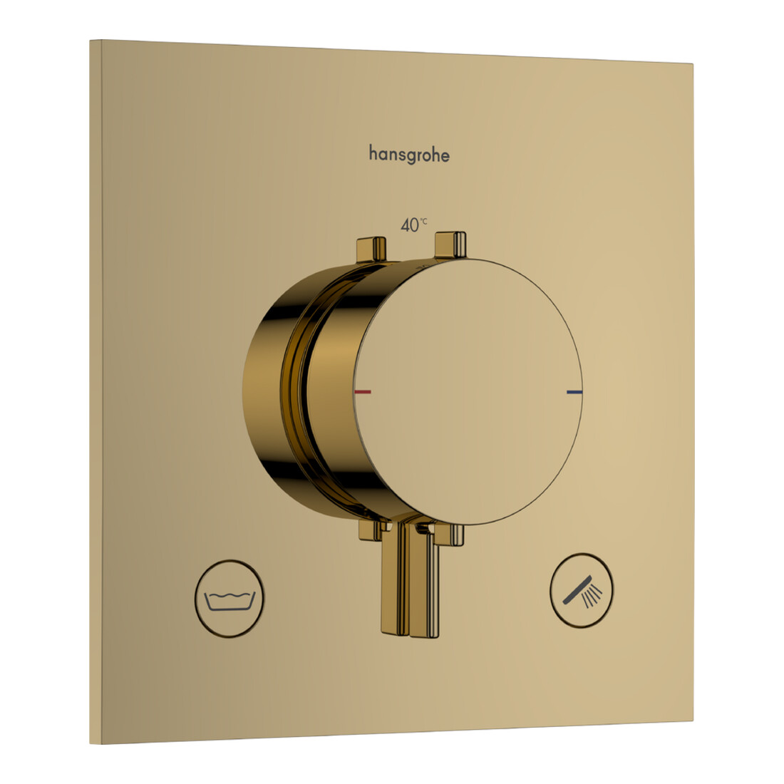 hansgrohe Thermostat Ecostat Comfort E UP, f 2 Verb, 23 l/m, EN 1717, p gol opt