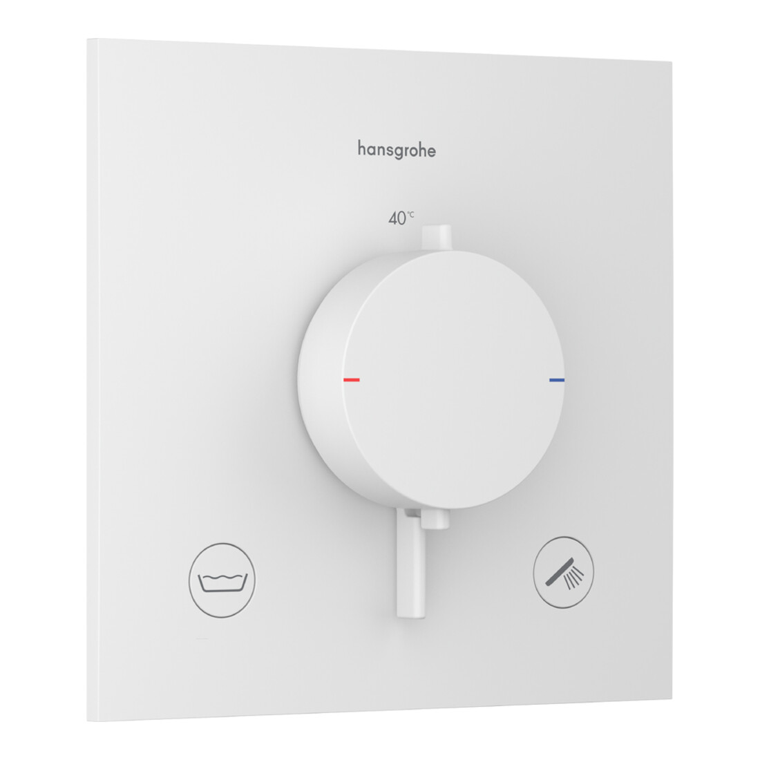 hansgrohe Thermostat Ecostat Comfort E UP, f 2 Verbr., 23 l/m., EN 1717, m.-we