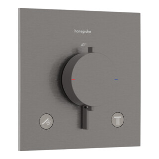hansgrohe Thermostat Ecostat Comfort E UP, f 2 Verbr., 24 l/m., brush. bla vc