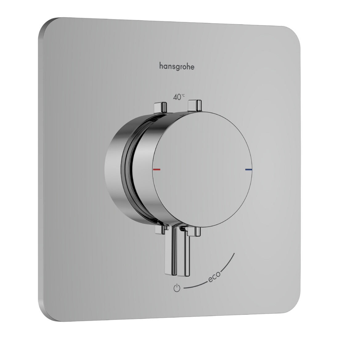 hansgrohe Thermostat Ecostat Comfort Q encastré, 1 sortie, 25,9 l/min, chrome