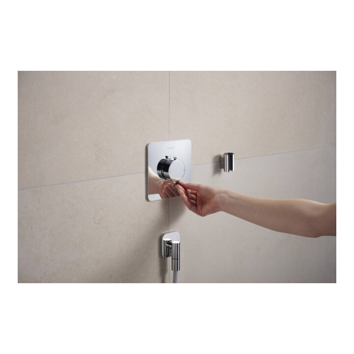 hansgrohe Thermostat Ecostat Comfort Q encastré, 1 sortie, 25,9 l/min, chrome