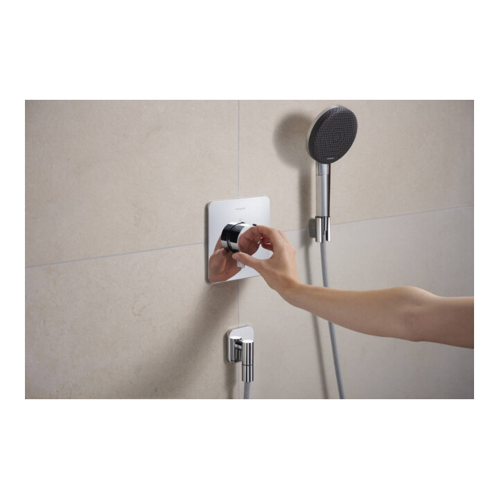 hansgrohe Thermostat Ecostat Comfort Q encastré, 1 sortie, 25,9 l/min, chrome