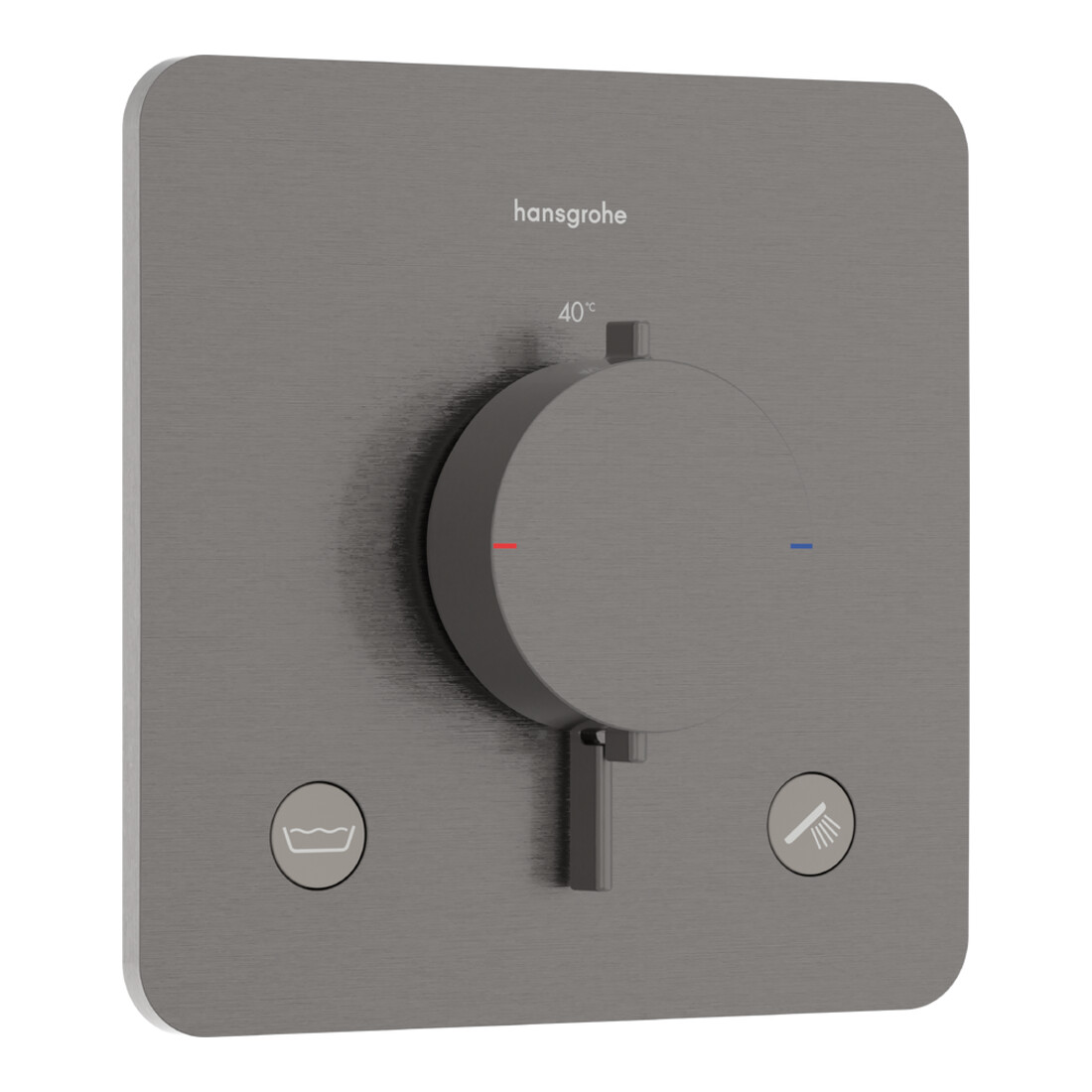 hansgrohe Thermostat Ecostat Comfort Q encastré, 2 sorties, 23 l/m, EN 1717, bleu