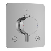 hansgrohe Thermostat Ecostat Comfort Q encastré, 2 sorties, 23 l/min, chromé, EN 1717-1
