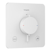 hansgrohe Thermostat Ecostat Comfort Q encastré, 2 sorties, 23 l/min, EN 1717, blanc mat-1