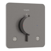 hansgrohe Thermostat Ecostat Comfort Q encastré, 2 sorties, 24 l/min, bleu brossé-1
