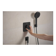hansgrohe Thermostat Ecostat Comfort Q encastré, 2 sorties, 24 l/min, noir mat-5