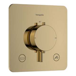 hansgrohe Thermostat Ecostat Comfort Q encastré, 2 voies, 23 l/min, EN 1717, p gol opt