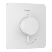hansgrohe Thermostat Ecostat Comfort Q UP, débit 25,9 l/min, blanc mat-1